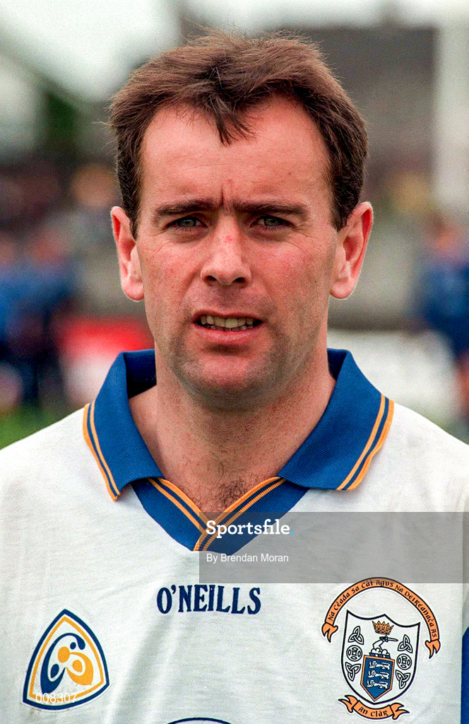 28 June 1998; Johnny Enright of Clare prior to the Bank of Ireland Munster Senior Football Championship Semi-Final match between Tipperary and Clare at the Gaelic Grounds in Limerick. Photo by Brendan Moran/Sportsfile