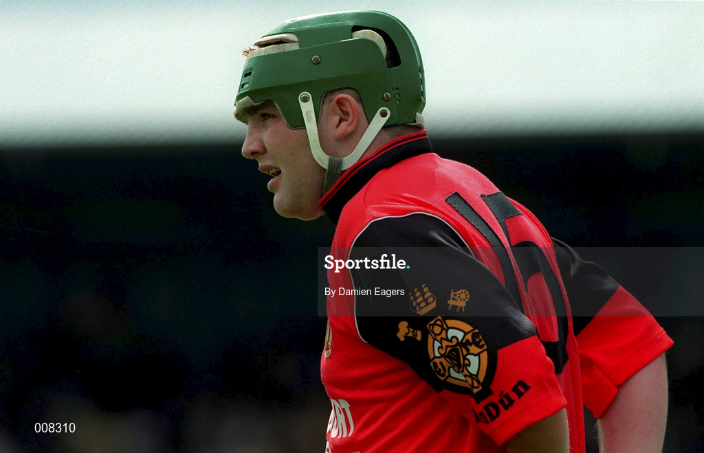 21 June 1998; Johnny McGrattan of Down during the Guinness Ulster Senior Hurling Championship Semi-Final match between Derry and Down at Casement Park in Belfast, Antrim. Photo by Damien Eagers/Sportsfile
