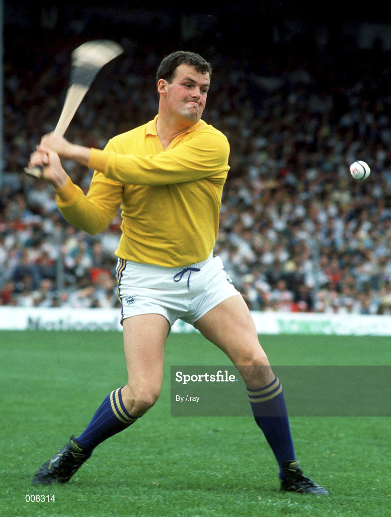 16 July 1990; Tipperary goalkeeper Ken Hogan during the Munster Senior Hurling Championship Final match between  Cork and Tipperary at at Semple Stadium in Thurles, Tipperary. Photo by Ray McManus/Sportsfile