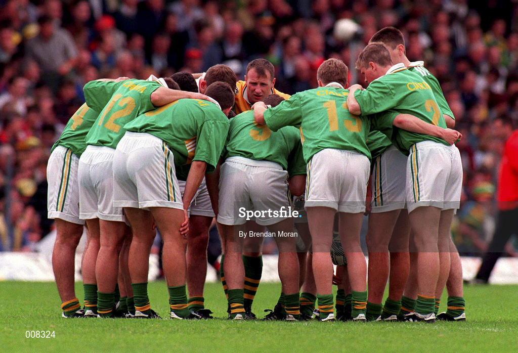 5 July 1998; The Kerry team prior to the Bank of Ireland Munster Senior Football Championship Semi-Final match between Kerry and Cork at Fitzgerald Stadium in Killarney, Kerry. Photo by Brendan Moran/Sportsfile
