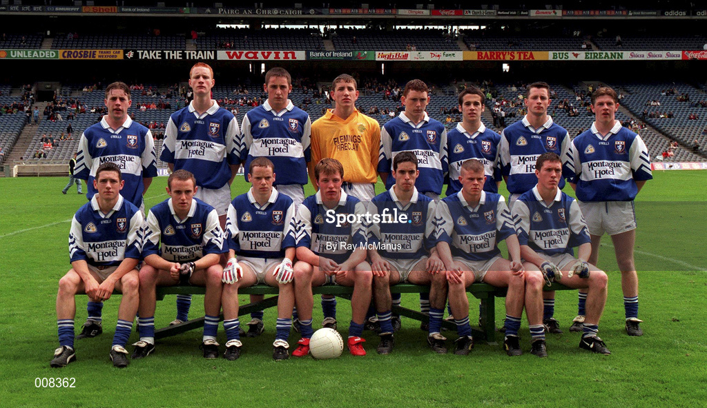 28 June 1998; The Laois team prior to the Leinster Minor Football Championship Semi-Final match between Laois and Kildare at Croke Park in Dublin. Photo by Ray McManus/Sportsfile