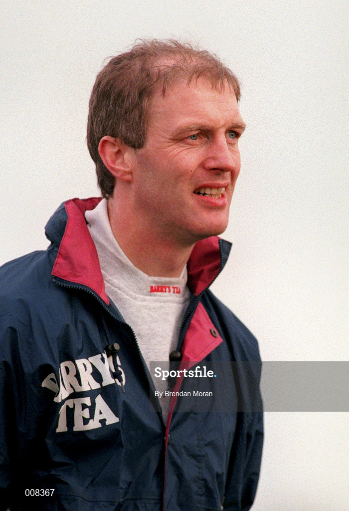 6 March 1997; Cork manager Larry Tompkins during the Church & General National Football League match between Kerry and Cork at Austin Stack Park in Tralee, Kerry. Photo by Brendan Moran/Sportsfile.