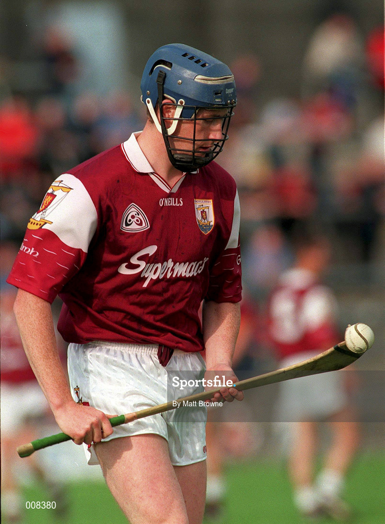 11 July 1998; Liam Hodgins of Galway during the Guinness Connacht Senior Hurling Championship Final match between Roscommon and Galway at Dr Hyde Park in Roscommon. Photo by Matt Browne/Sportsfile