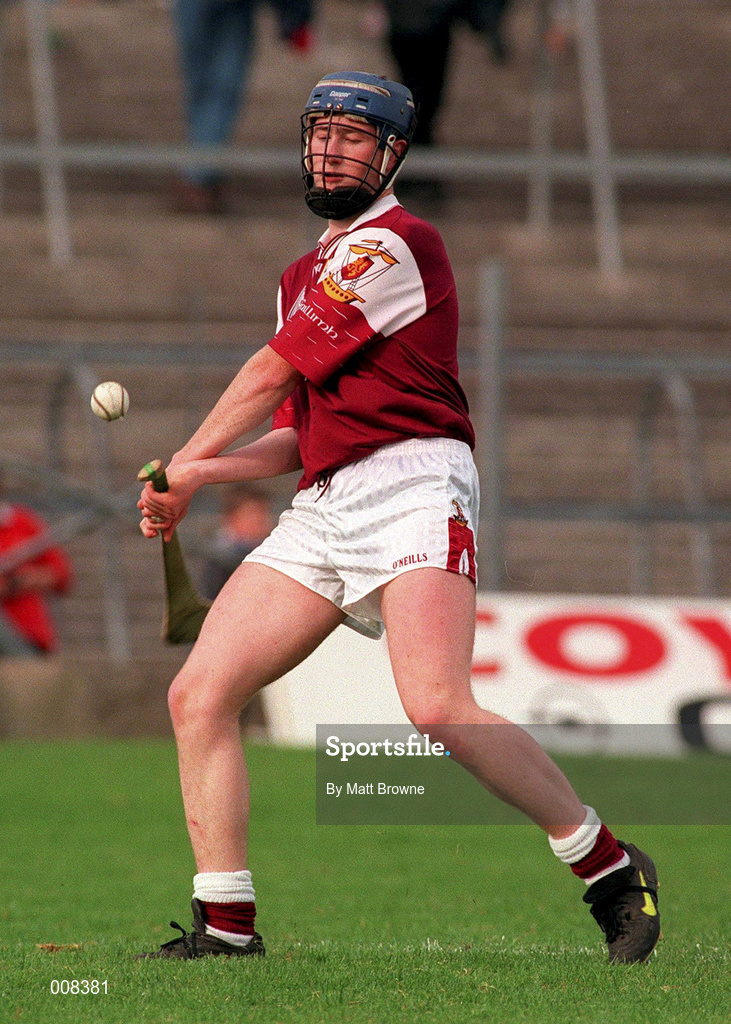 11 July 1998; Liam Hodgins of Galway during the Guinness Connacht Senior Hurling Championship Final match between Roscommon and Galway at Dr Hyde Park in Roscommon. Photo by Matt Browne/Sportsfile
