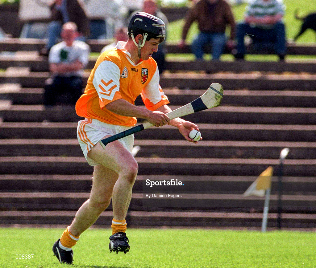 14 June 1998; Liam Richmond of Antrim during the Guinness Ulster Senior Hurling Championship Semi-Final match between Antrim and London at Casement Park in Belfast, Antrim, Antrim. Photo by Damien Eagers/Sportsfile