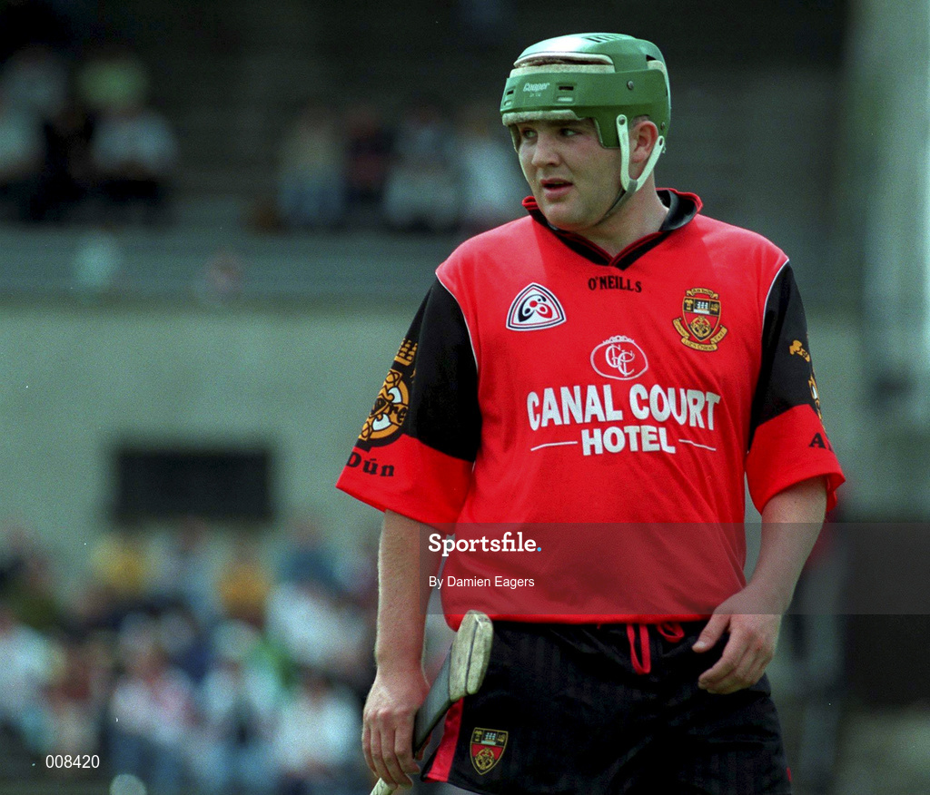 21 June 1998; Johnny McGrattan of Down during the Guinness Ulster Senior Hurling Championship Semi-Final match between Derry and Down at Casement Park in Belfast, Antrim. Photo by Damien Eagers/Sportsfile