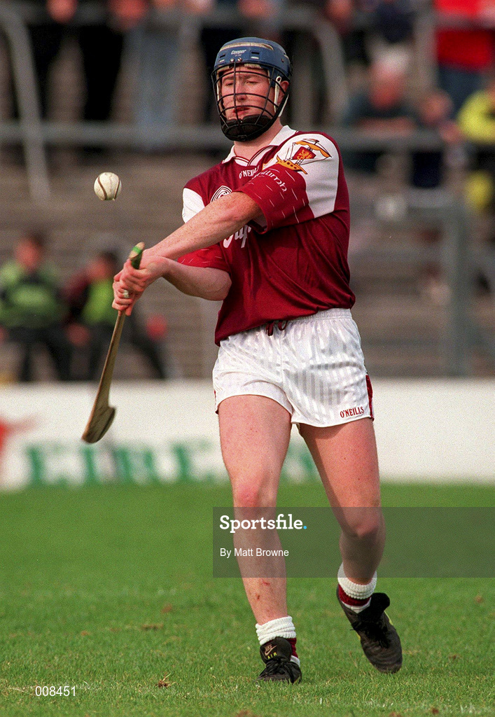 11 July 1998; Liam Hodgins of Galway during the Guinness Connacht Senior Hurling Championship Final match between Roscommon and Galway at Dr Hyde Park in Roscommon. Photo by Matt Browne/Sportsfile