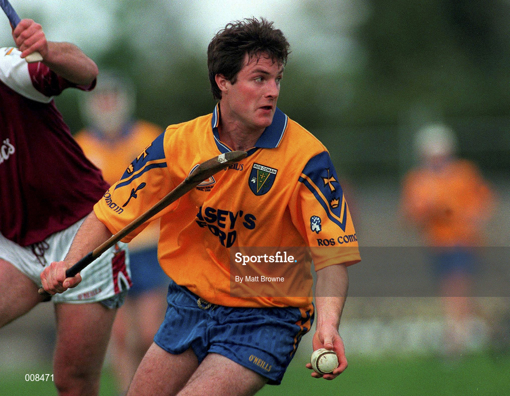 11 July 1998; Marty Healy of Roscommon during the Guinness Connacht Senior Hurling Championship Final match between Roscommon and Galway at Dr Hyde Park in Roscommon. Photo by Matt Browne/Sportsfile