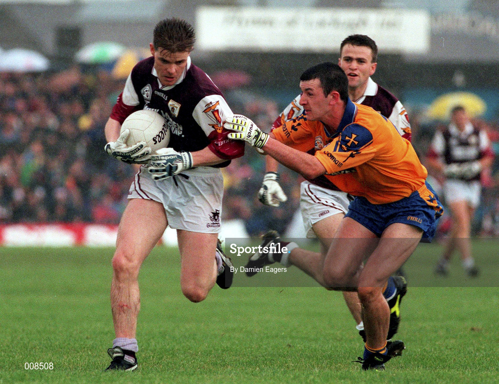 19 July 1998; Niall Finnegan of Galway during the Bank of Ireland Connacht Senior Football Championship Final between Galway and Roscommon at Tuam Stadium in Tuam, Galway. Photo by Damien Eagers/Sportsfile