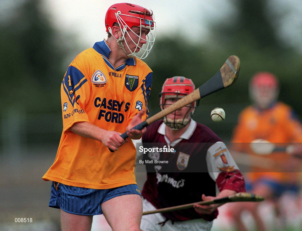 11 July 1998; Noel Cunniffe of Roscommon during the Guinness Connacht Senior Hurling Championship Final match between Roscommon and Galway at Dr Hyde Park in Roscommon. Photo by Matt Browne/Sportsfile