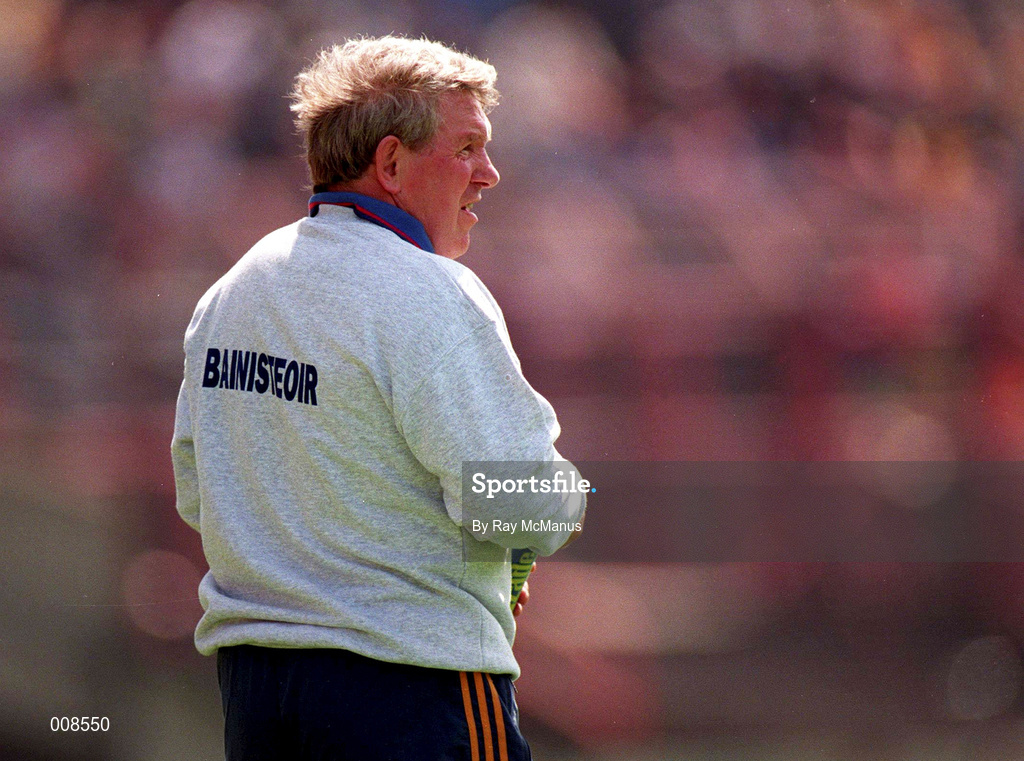 14 June 1998; Laois manager Padraig Horan during the Guinness Leinster Senior Hurling Championship Semi-Final match between Kilkenny and Laois at at Croke Park in Dublin. Photo by Ray McManus/Sportsfile