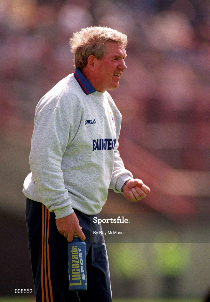 14 June 1998; Laois manager Padraig Horan during the Guinness Leinster Senior Hurling Championship Semi-Final match between Kilkenny and Laois at at Croke Park in Dublin. Photo by Ray McManus/Sportsfile