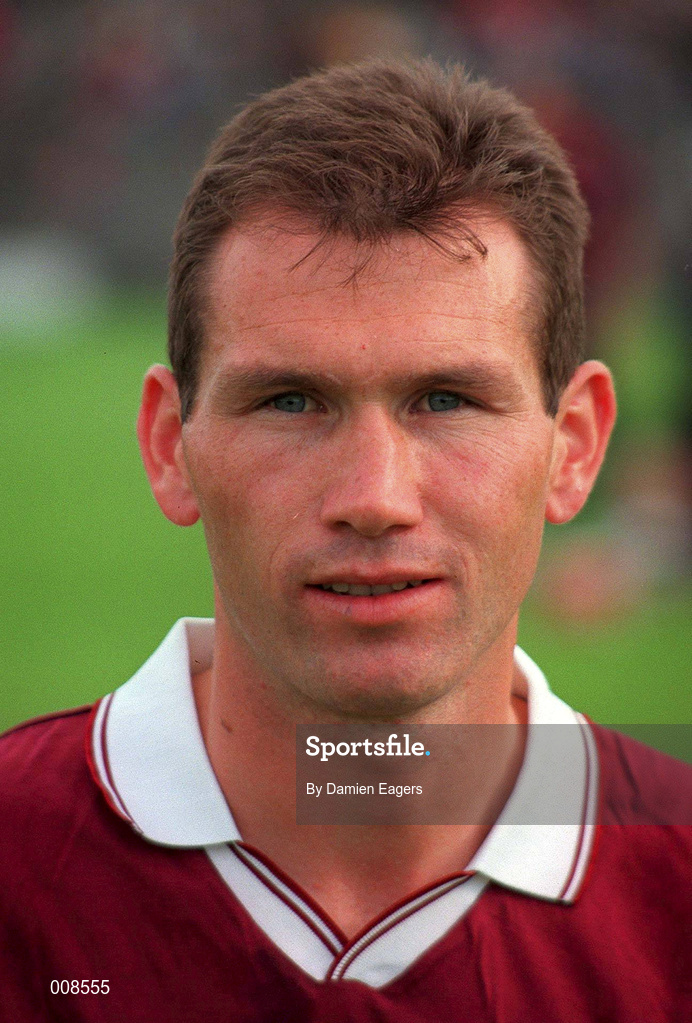 11 July 1998; Padraig Kelly of Galway prior to the Guinness Connacht Senior Hurling Championship Final match between Roscommon and Galway at Dr Hyde Park in Roscommon. Photo by Damien Eagers/Sportsfile