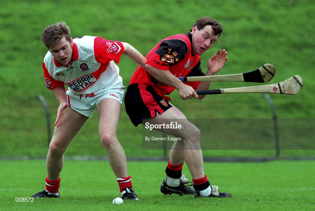 21 June 1998; John O'Dwyer of Derry during the Guinness Ulster Senior Hurling Championship Semi-Final match between Derry and Down at Casement Park in Belfast, Antrim. Photo by Damien Eagers/Sportsfile
