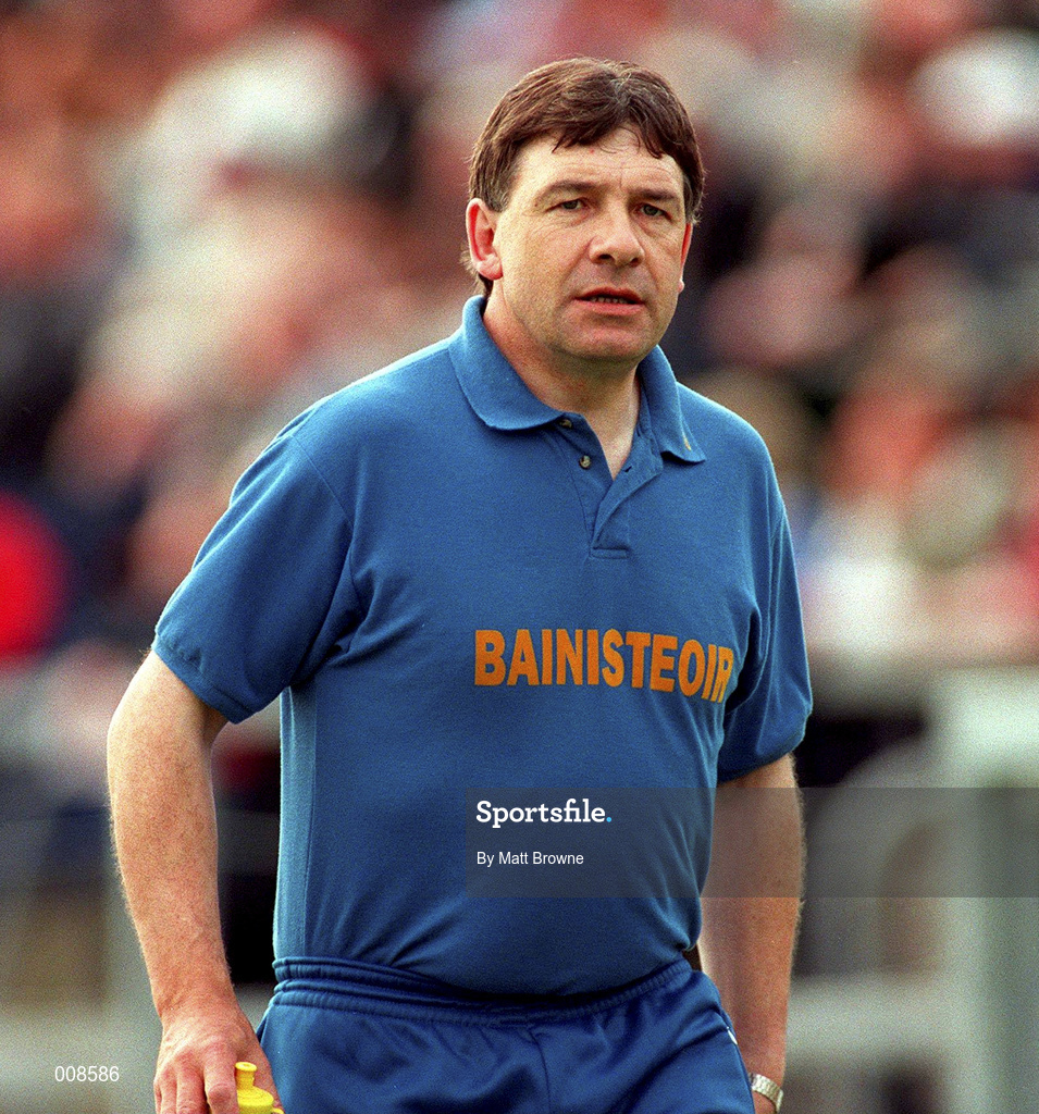 11 July 1998; Roscommon manager Michael Connelly during the Guinness Connacht Senior Hurling Championship Final match between Roscommon and Galway at Dr Hyde Park in Roscommon. Photo by Matt Browne/Sportsfile
