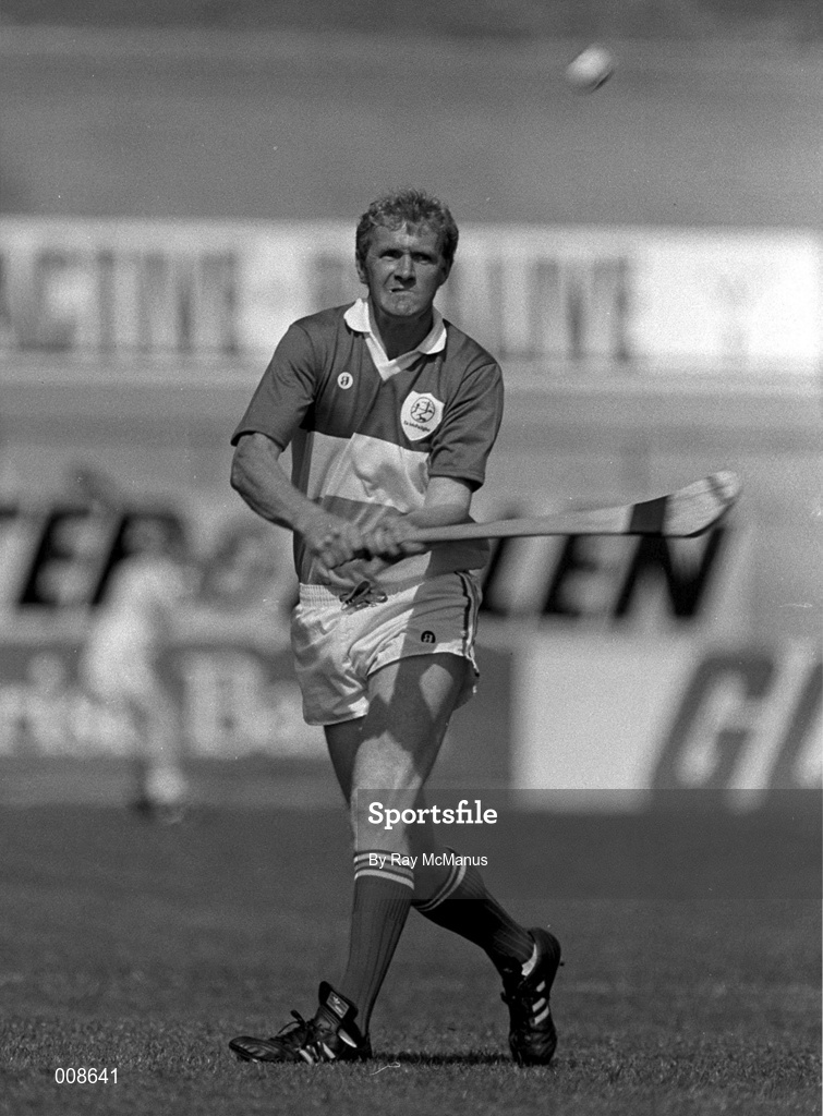 7 August 1988; Pat Delaney of Offaly during the All-Ireland Senior Hurling Championship Semi-Final match between Galway and Offaly at at Croke Park in Dublin. Photo by Ray McManus/Sportsfile