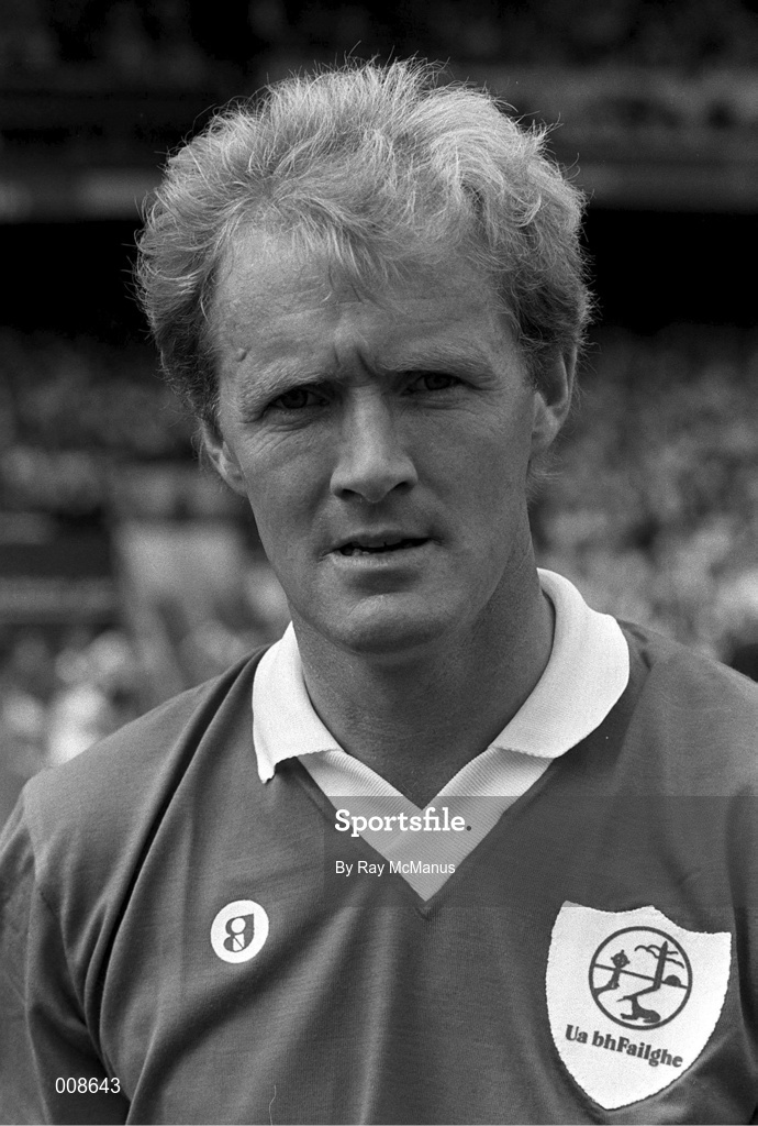 6 August 1989; Pat Delaney of Offaly prior to the All-Ireland Senior Hurling Championship Semi-Final match between Antrim and Offaly in at Croke Park in Dublin. Photo by Ray McManus/Sportsfile