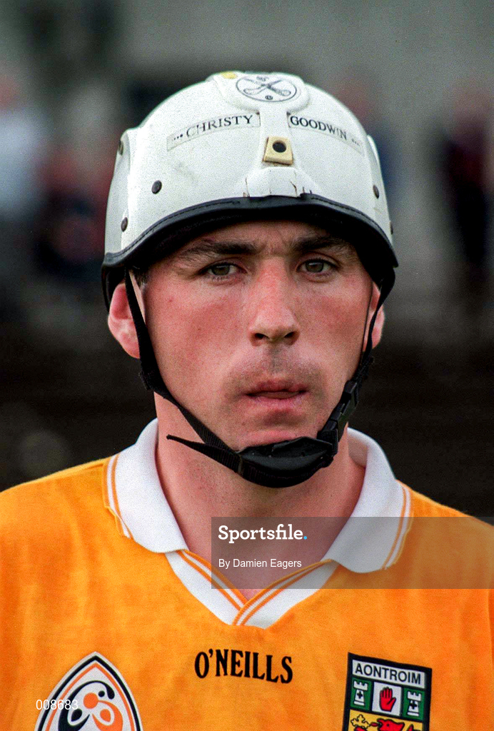 21 June 1998; Paul McKillen of Antrim prior to the Guinness Ulster Senior Hurling Championship Semi-Final Replay match between Antrim and London at Casement Park in Belfast, Antrim. Photo by Damien Eagers/Sportsfile
