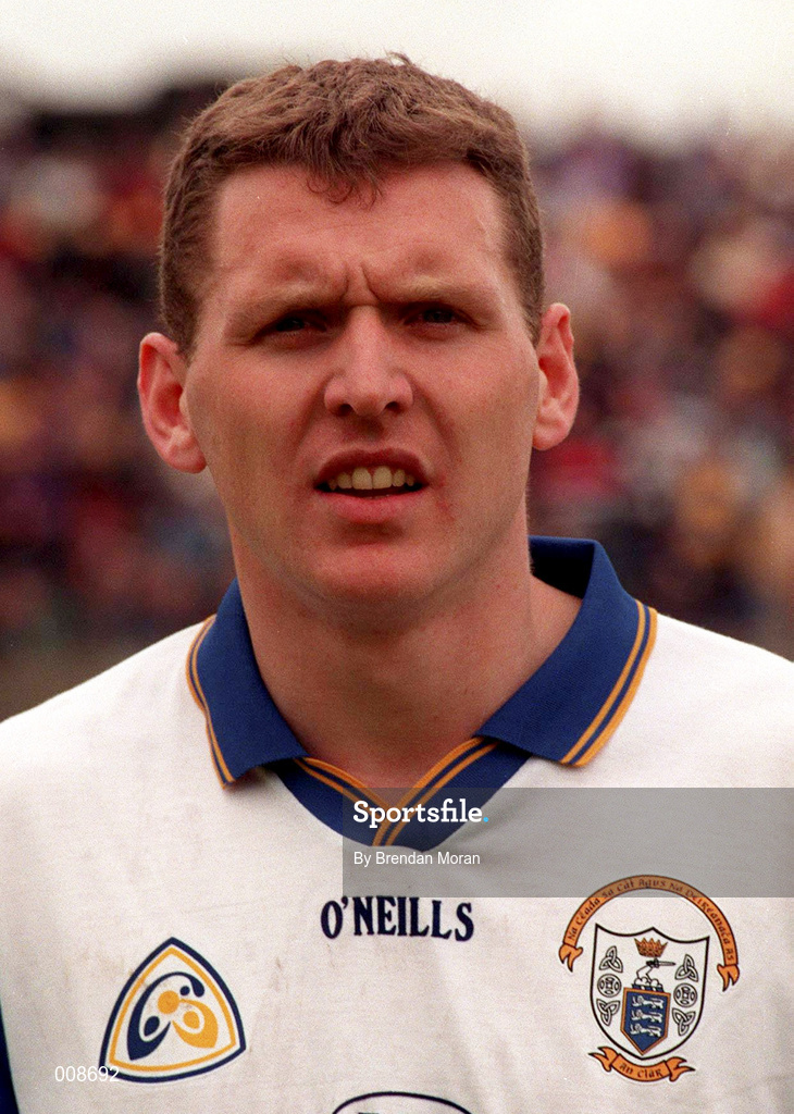 28 June 1998; Peter Cosgrove of Clare prior to the Bank of Ireland Munster Senior Football Championship Semi-Final match between Tipperary and Clare at the Gaelic Grounds in Limerick. Photo by Brendan Moran/Sportsfile