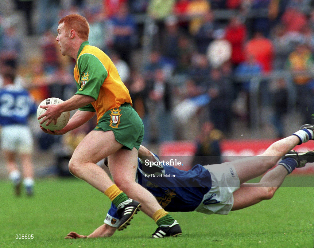 22 June 1997; Peter McGinley of Donegal during the Bank of Ireland Ulster Senior Football Championship Semi-Final match between Cavan and Donegal at St Tiernach's Park in Clones, Monaghan. Photo by David Maher/Sportsfile