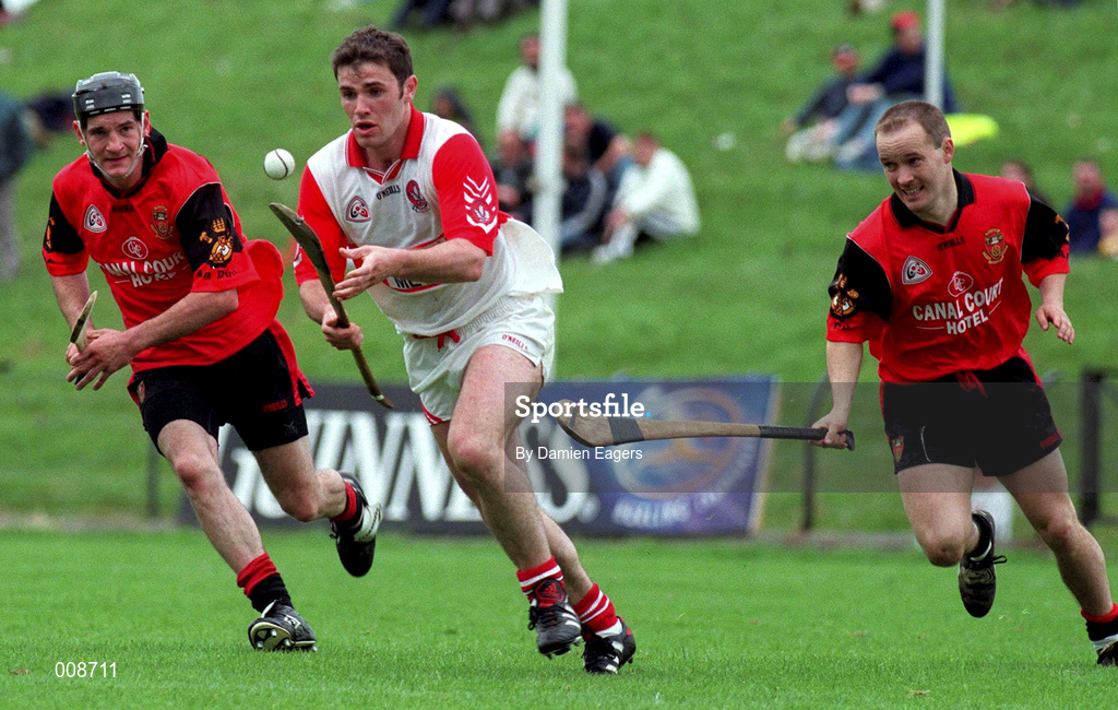 21 June 1998; Ronan McColskey of Derry during the Guinness Ulster Senior Hurling Championship Semi-Final match between Derry and Down at Casement Park in Belfast, Antrim. Photo by Damien Eagers/Sportsfile