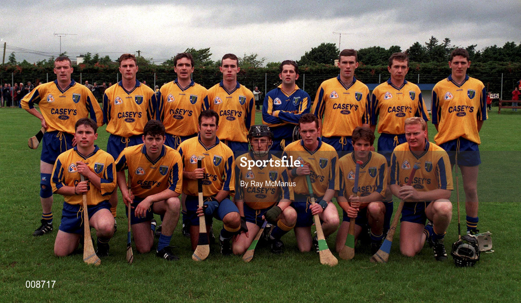 12 July 1997; The Roscommon team prior to the Guinness Connacht Senior Hurling Championship Final match between Roscommon and Galway at Athleague in Roscommon. Photo by Ray McManus/Sportsfile