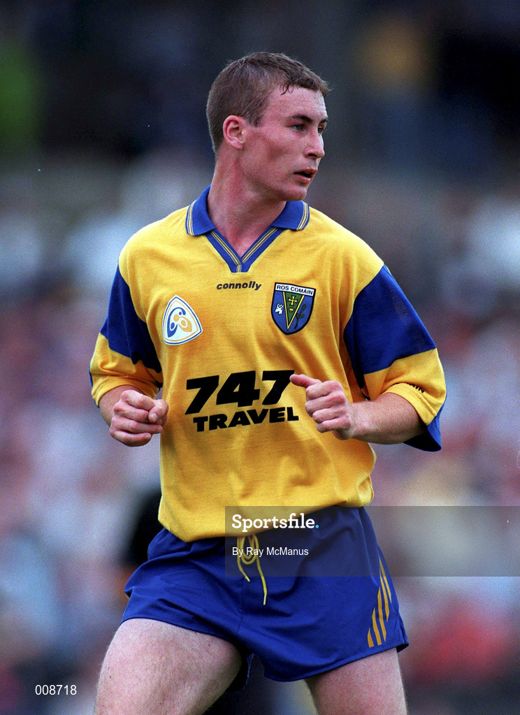 23 June 1996; Rossa O'Callaghan of Roscommon during the Bank of Ireland Connacht Senior Football Championship Semi-Final match between Roscommon and Mayo at Dr Hyde Park in Roscommon. Photo by Ray McManus/Sportsfile