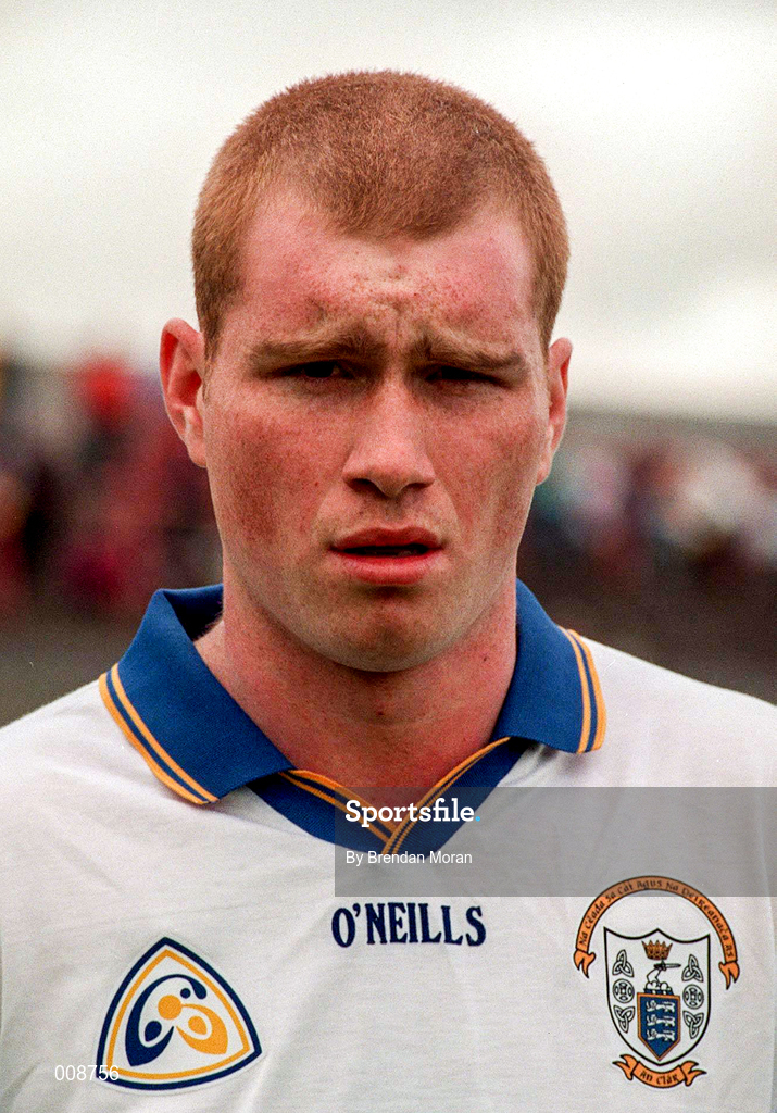 28 June 1998; Senan Hehir of Clare prior to the Bank of Ireland Munster Senior Football Championship Semi-Final match between Tipperary and Clare at the Gaelic Grounds in Limerick. Photo by Brendan Moran/Sportsfile