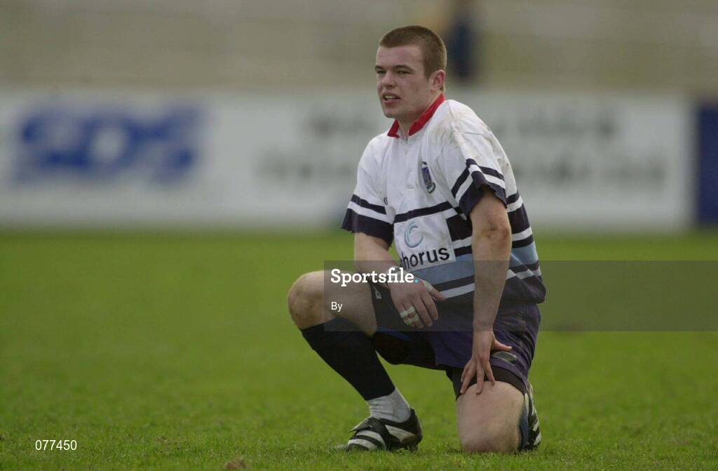 31 March 2001; Maurice Lawlor, Shannon. Rugby. Picture credit; Brendan Moran / SPORTSFILE *(EDI)*
