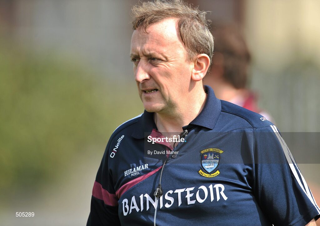 10 April 2011; Westmeath manager Pat Flanagan during the game. Allianz Football League, Division 2, Round 7, Westmeath v Offaly, Cusack Park, Mullingar, Co. Westmeath. Picture credit: David Maher / SPORTSFILE