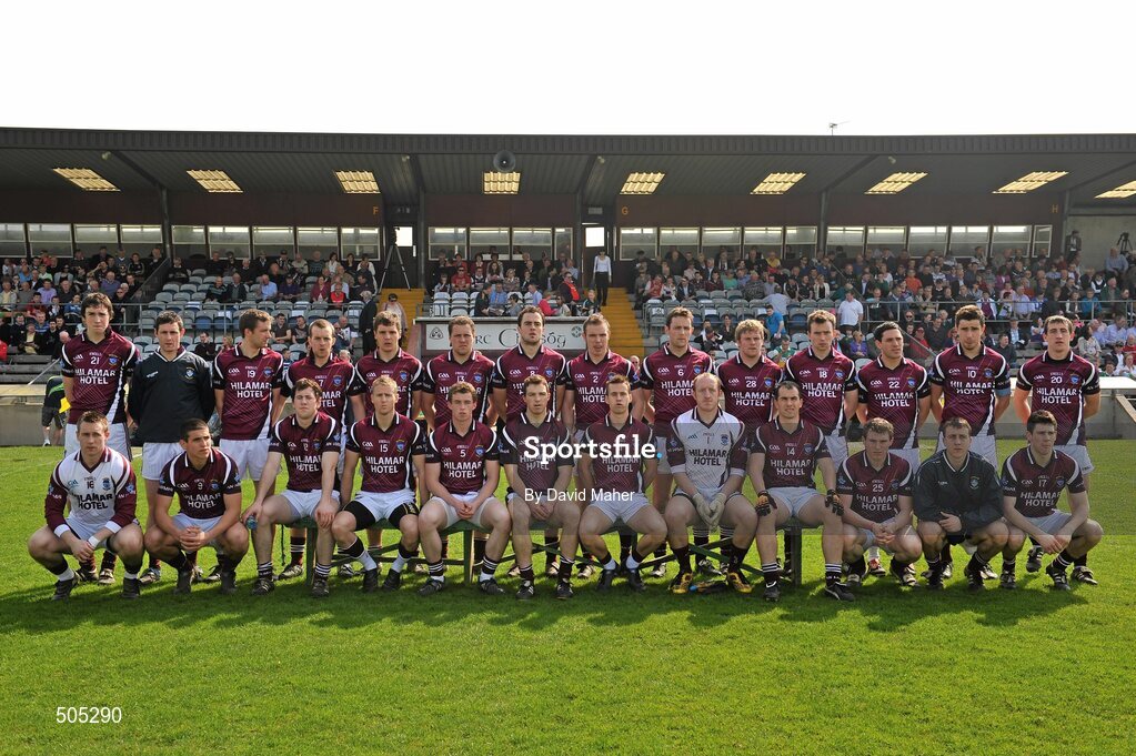 10 April 2011; The Westmeath squad. Allianz Football League, Division 2, Round 7, Westmeath v Offaly, Cusack Park, Mullingar, Co. Westmeath. Picture credit: David Maher / SPORTSFILE