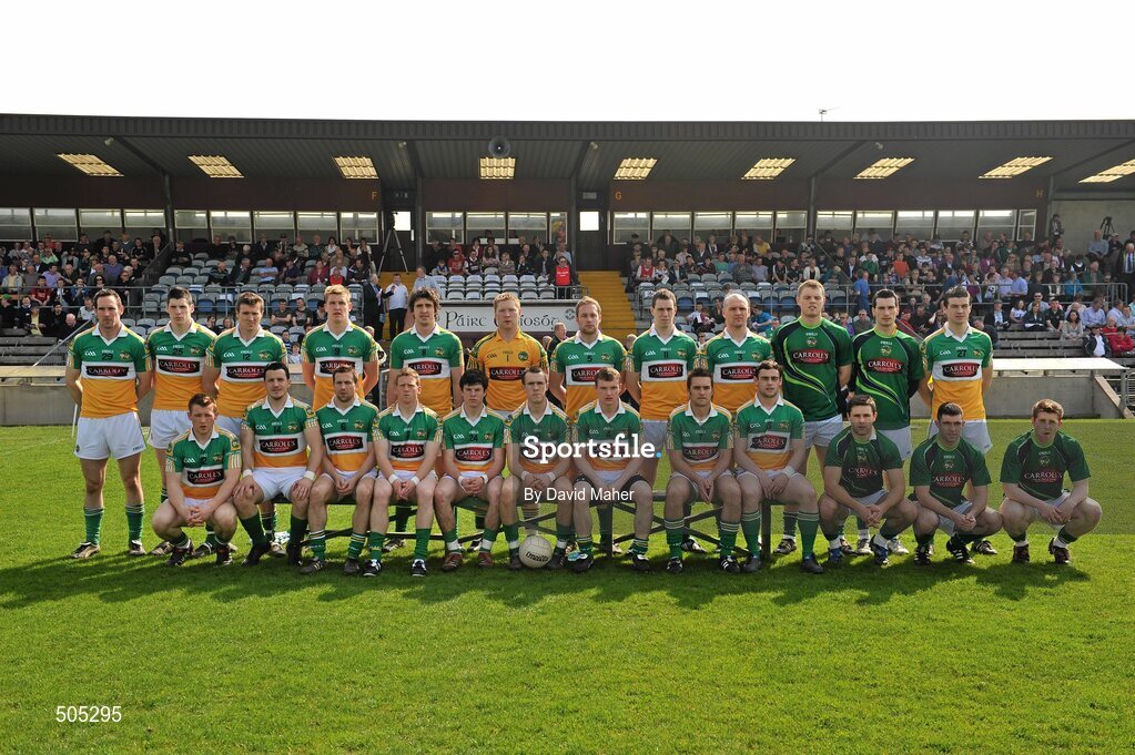 10 April 2011; The Offaly squad. Allianz Football League, Division 2, Round 7, Westmeath v Offaly, Cusack Park, Mullingar, Co. Westmeath. Picture credit: David Maher / SPORTSFILE