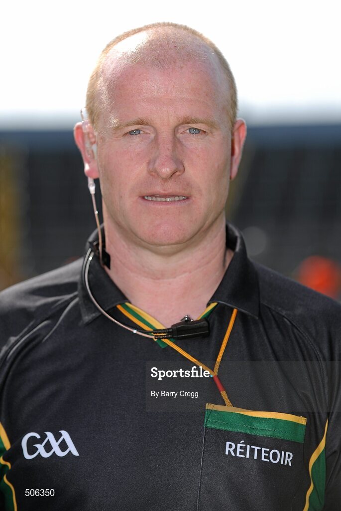 10 April 2011; Referee Maurice Condon. Allianz Football League, Division 1, Round 7, Cork v Armagh, Pairc Ui Chaoimh, Cork. Picture credit: Barry Cregg / SPORTSFILE