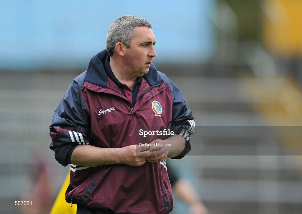 17 April 2011; Galway manager Noel Finn. Irish Daily Star Camogie League, Division 1, Final, Galway v Wexford, Semple Stadium, Thurles, Co. Tipperary. Picture credit: Brian Lawless / SPORTSFILE