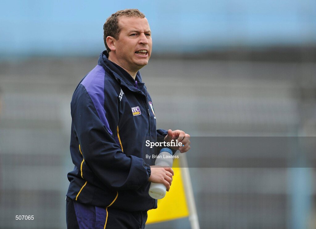 17 April 2011; Wexford manager J.J. Doyle. Irish Daily Star Camogie League, Division 1, Final, Galway v Wexford, Semple Stadium, Thurles, Co. Tipperary. Picture credit: Brian Lawless / SPORTSFILE