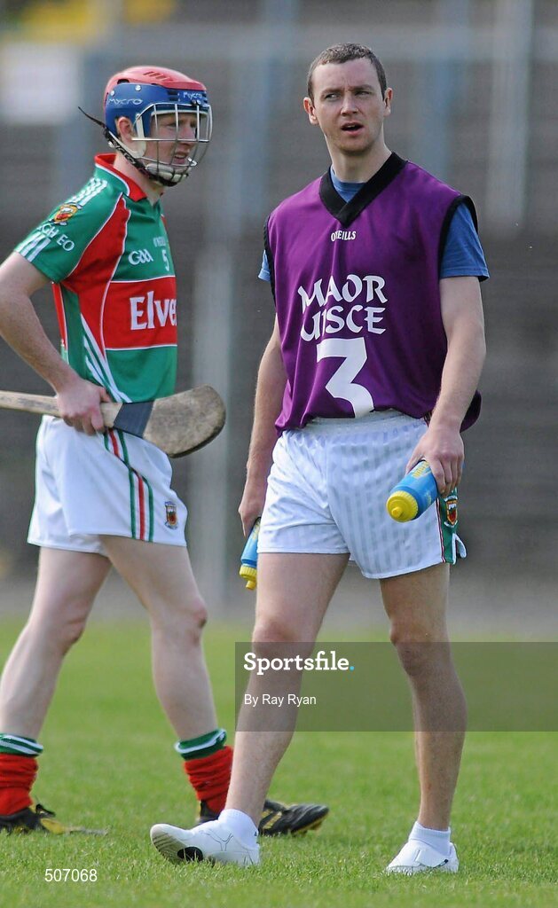 17 April 2011; Keith Higgins, Mayo, who didn't play due to injury. Allianz GAA Hurling Division 3B Final, Mayo v Roscommon, Carrick-on-Shannon, Leitrim. Picture credit: Ray Ryan / SPORTSFILE