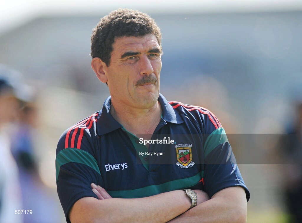 17 April 2011; Mayo manager Murt Connolly. Allianz GAA Hurling Division 3B Final, Mayo v Roscommon, Carrick-on-Shannon, Leitrim. Picture credit: Ray Ryan / SPORTSFILE