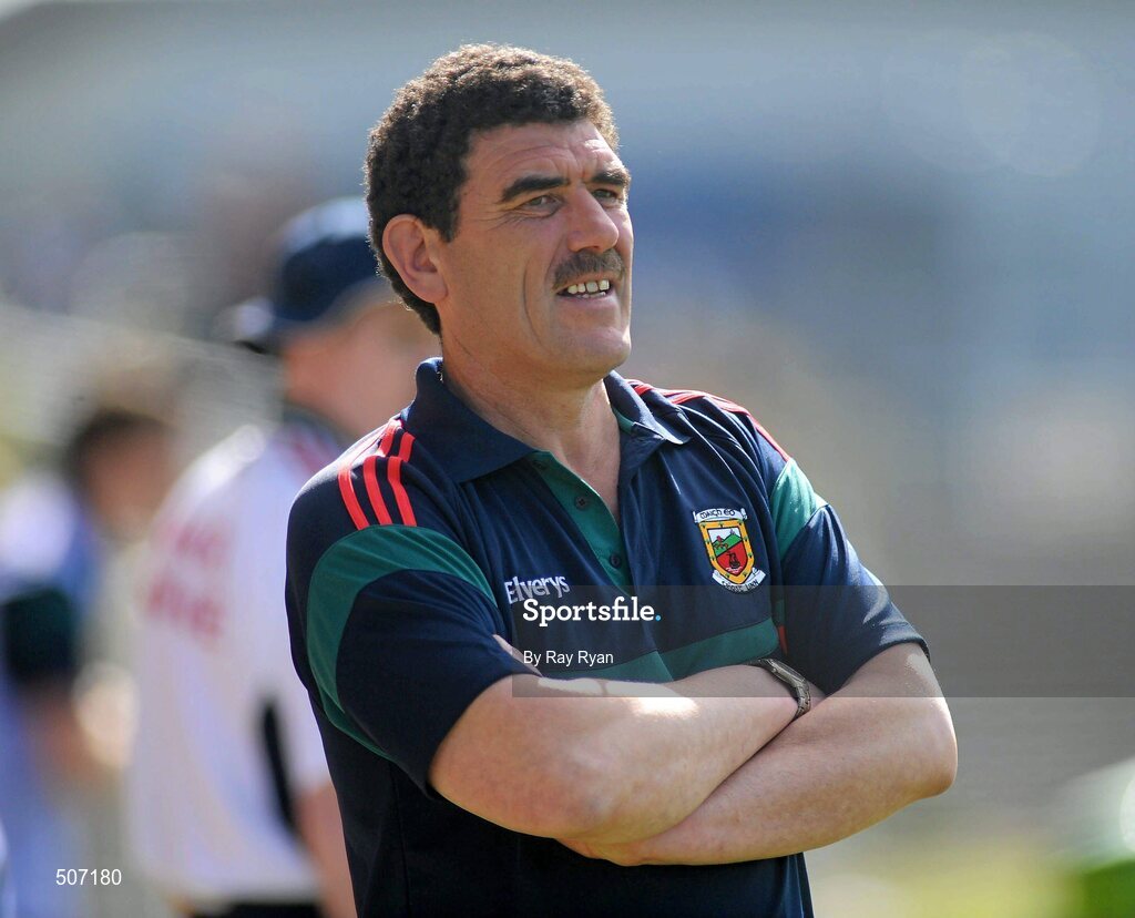 17 April 2011; Murt Connolly, Mayo manager.  Allianz GAA Hurling Division 3B Final, Mayo v Roscommon, Carrick-on-Shannon, Leitrim. Picture credit: Ray Ryan / SPORTSFILE
