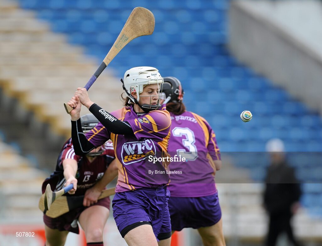 17 April 2011; Mags D'Arcy, Wexford. Irish Daily Star Camogie League, Division 1, Final, Galway v Wexford, Semple Stadium, Thurles, Co. Tipperary. Picture credit: Brian Lawless / SPORTSFILE