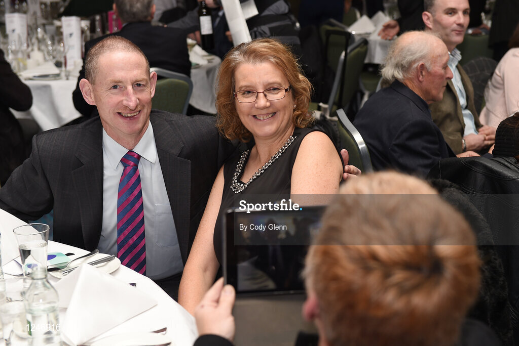 30 November 2016; Attendees during the Irish Life Health National Athletics Awards 2016 at the Crowne Plaza Hotel in Santry, Dublin. Photo by Cody Glenn/Sportsfile