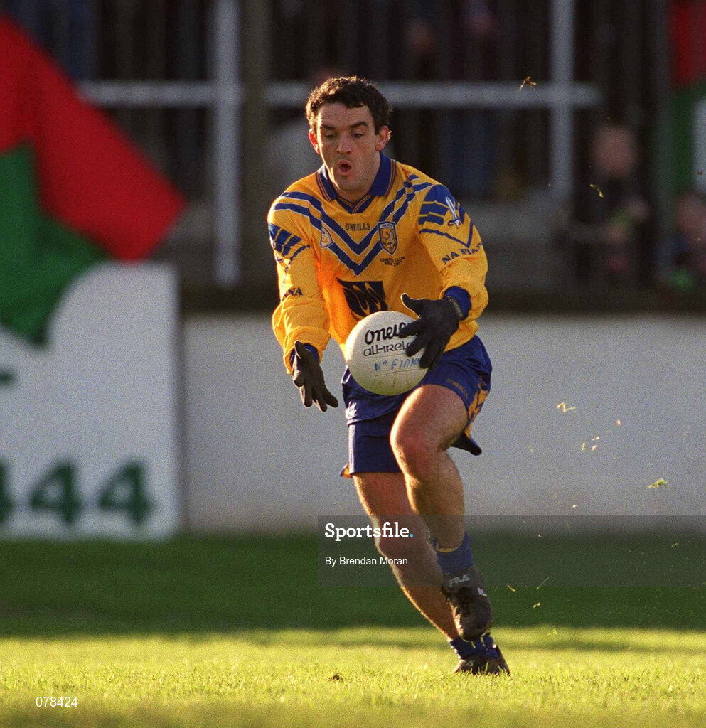 16 December 2001; Pat McGeeney of Na Fianna during the AIB Leinster Senior Club Football Championship Final match between Na Fianna and Rathnew at St Conleth's Park in Newbridge, Kildare. Photo by Brendan Moran/Sportsfile