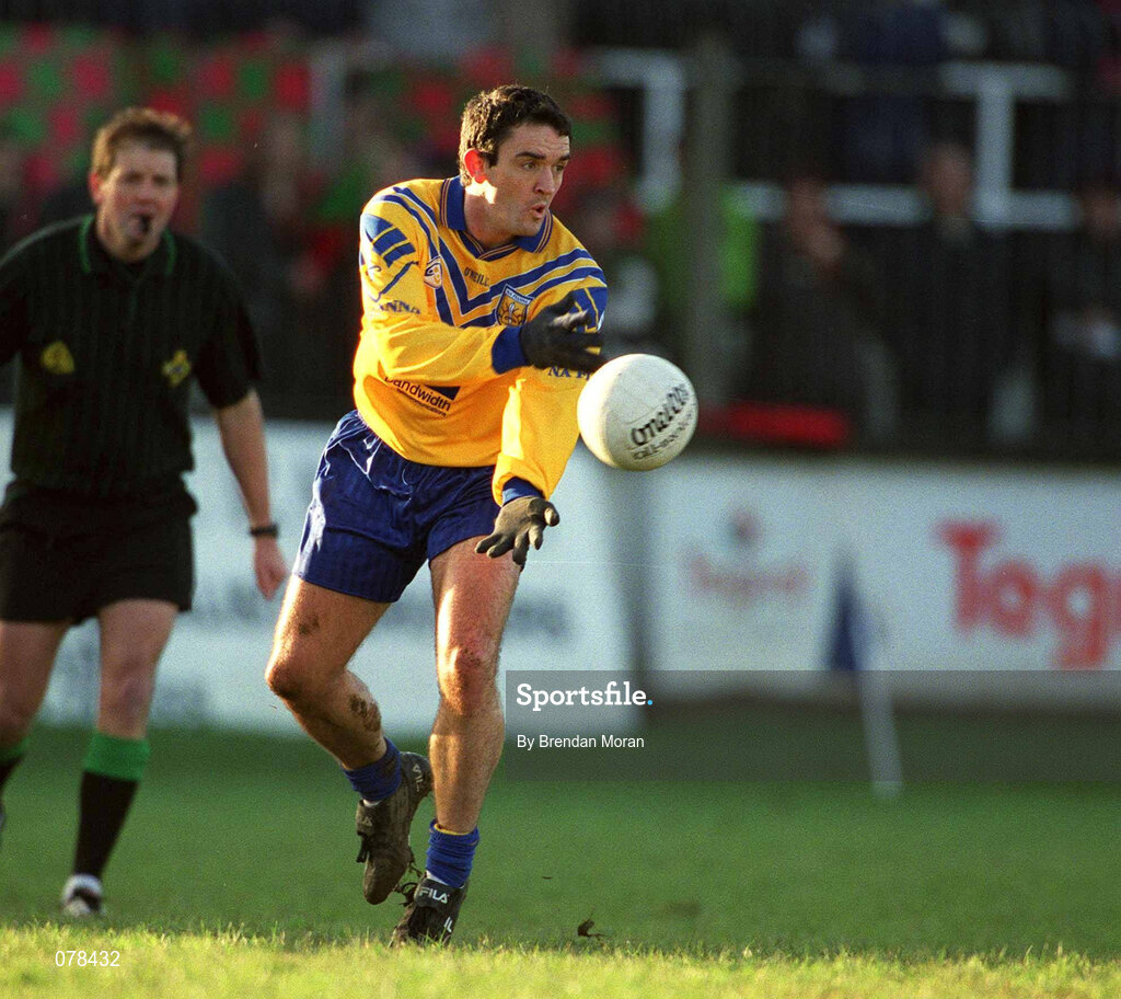 16 December 2001; Pat McGeeney of Na Fianna during the AIB Leinster Senior Club Football Championship Final match between Na Fianna and Rathnew at St Conleth's Park in Newbridge, Kildare. Photo by Brendan Moran/Sportsfile