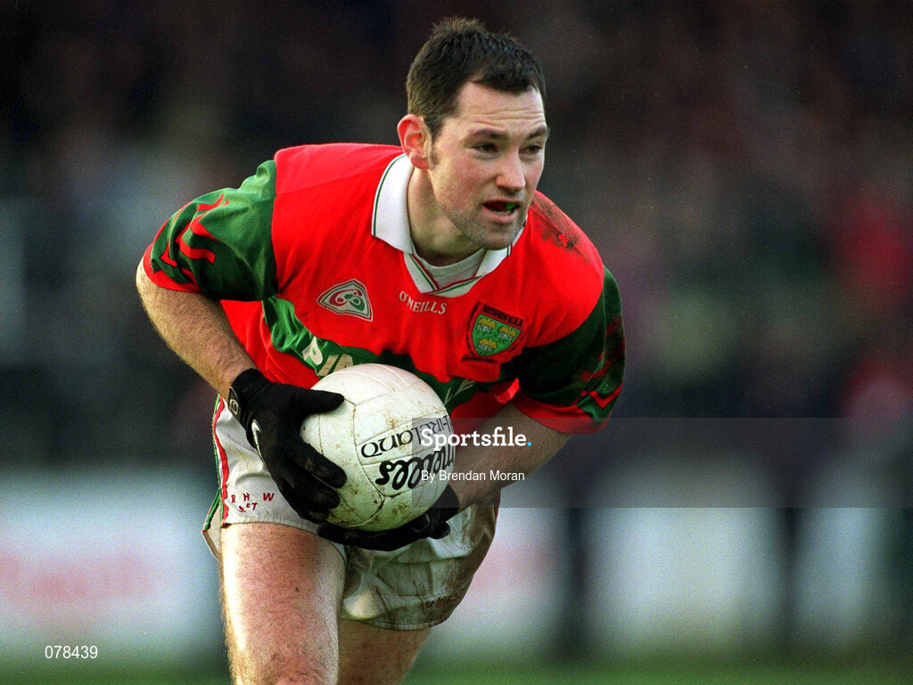 16 December 2001; Trevor Doyle of Rathnew during the AIB Leinster Senior Club Football Championship Final match between Na Fianna and Rathnew at St Conleth's Park in Newbridge, Kildare. Photo by Brendan Moran/Sportsfile