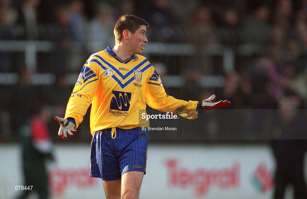 16 December 2001; Ian Foley of Na Fianna during the AIB Leinster Senior Club Football Championship Final match between Na Fianna and Rathnew at St Conleth's Park in Newbridge, Kildare. Photo by Brendan Moran/Sportsfile