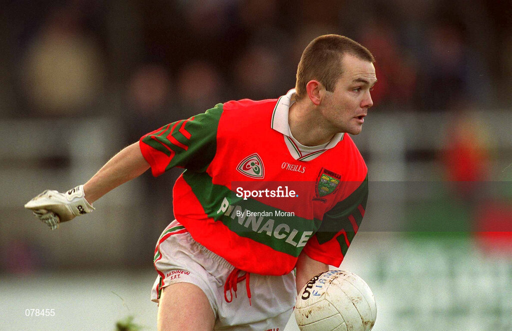 16 December 2001; Mark Coffey of Rathnew during the AIB Leinster Senior Club Football Championship Final match between Na Fianna and Rathnew at St Conleth's Park in Newbridge, Kildare. Photo by Brendan Moran/Sportsfile