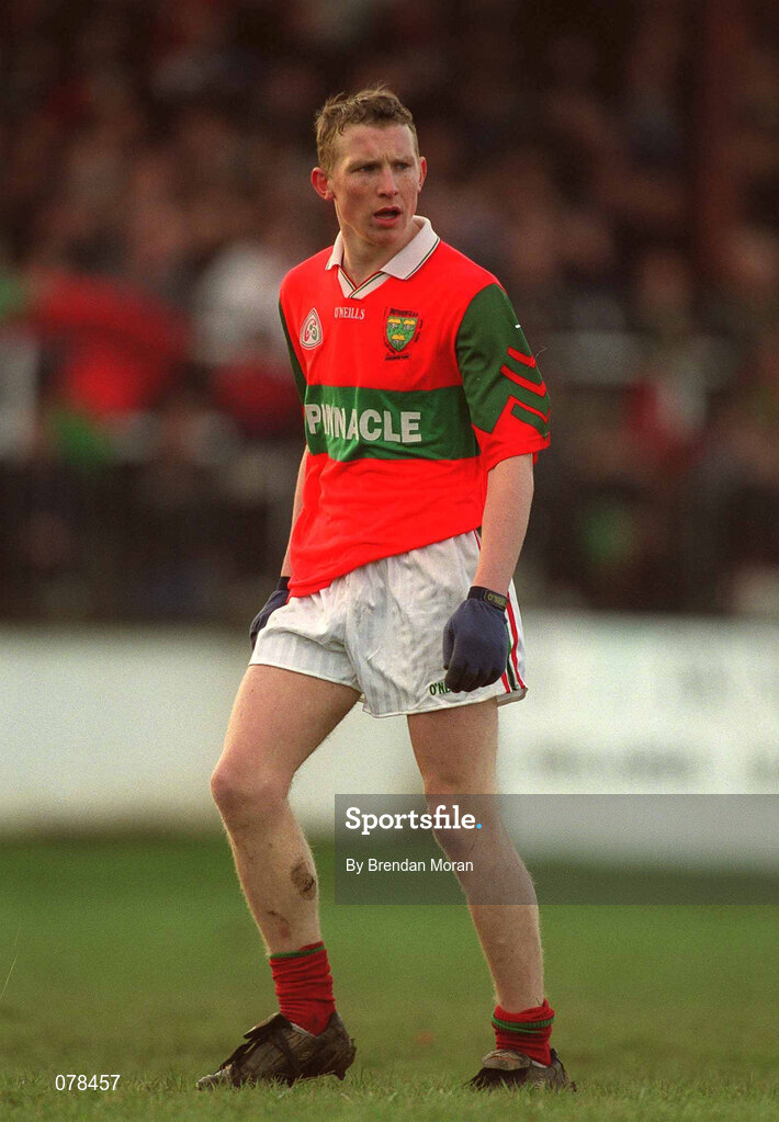 16 December 2001; Stephen Byrne of Rathnew during the AIB Leinster Senior Club Football Championship Final match between Na Fianna and Rathnew at St Conleth's Park in Newbridge, Kildare. Photo by Brendan Moran/Sportsfile