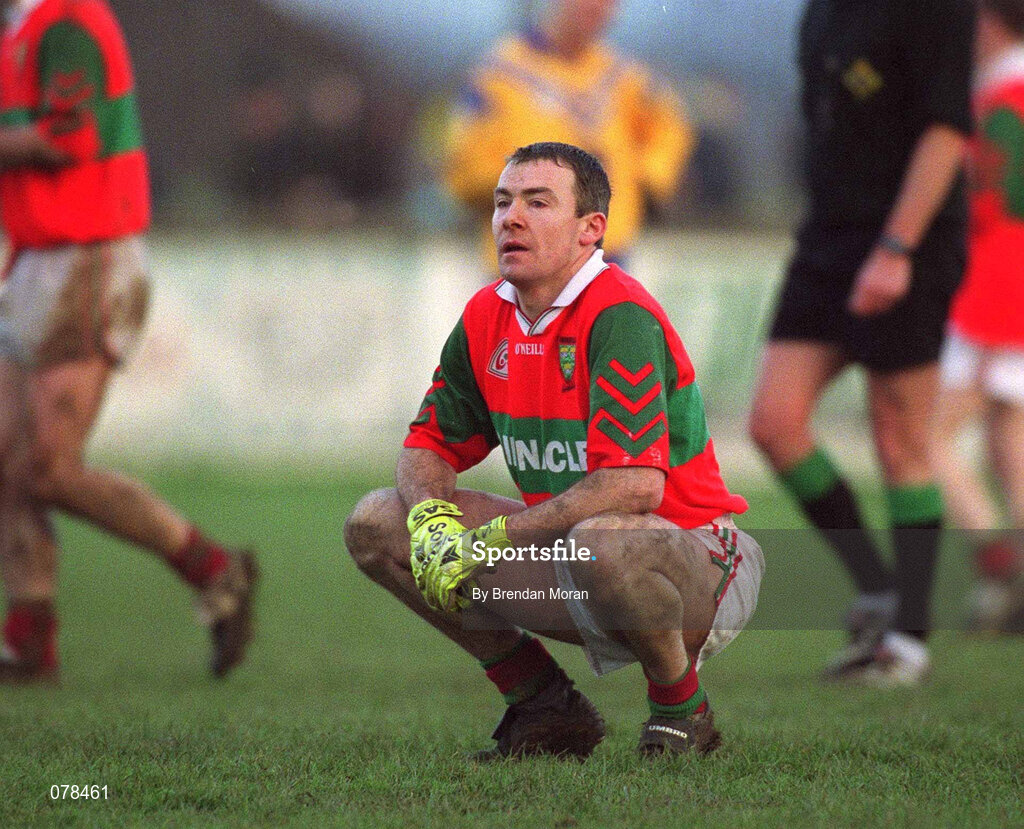 16 December 2001; Eamon Franey of Rathnew after the drawn AIB Leinster Senior Club Football Championship Final match between Na Fianna and Rathnew at St Conleth's Park in Newbridge, Kildare. Photo by Brendan Moran/Sportsfile