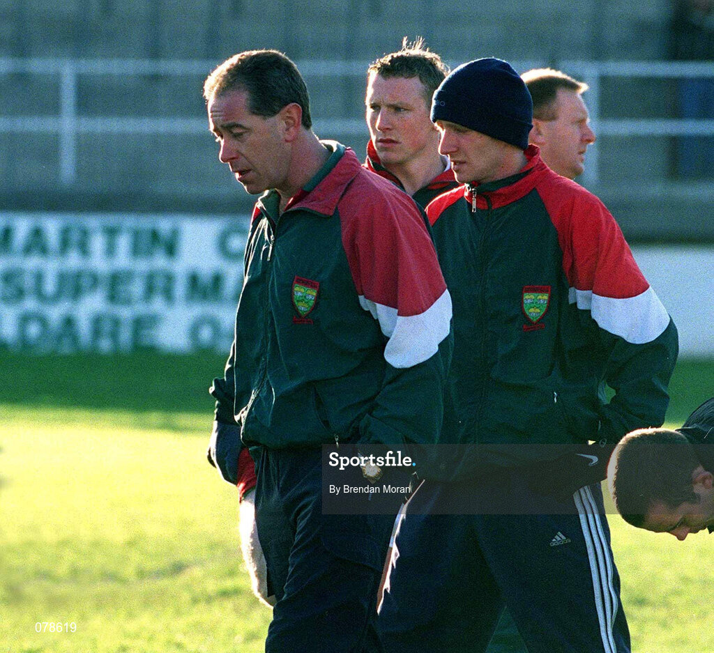 16 December 2001; Rathnew coach Harry Murphy during the AIB Leinster Senior Club Football Championship Final match between Na Fianna and Rathnew at St Conleth's Park in Newbridge, Kildare. Photo by Brendan Moran/Sportsfile