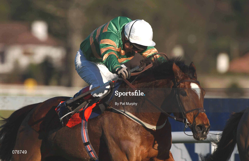 29 December 2001; Istabraq, with Charlie Swan up, on their way to winning the Tote December Festival Hurdle on Day Four of the Leopardstown Christmas Festival at Leopardstown Racecourse in Dublin. Photo by Pat Murphy/Sportsfile