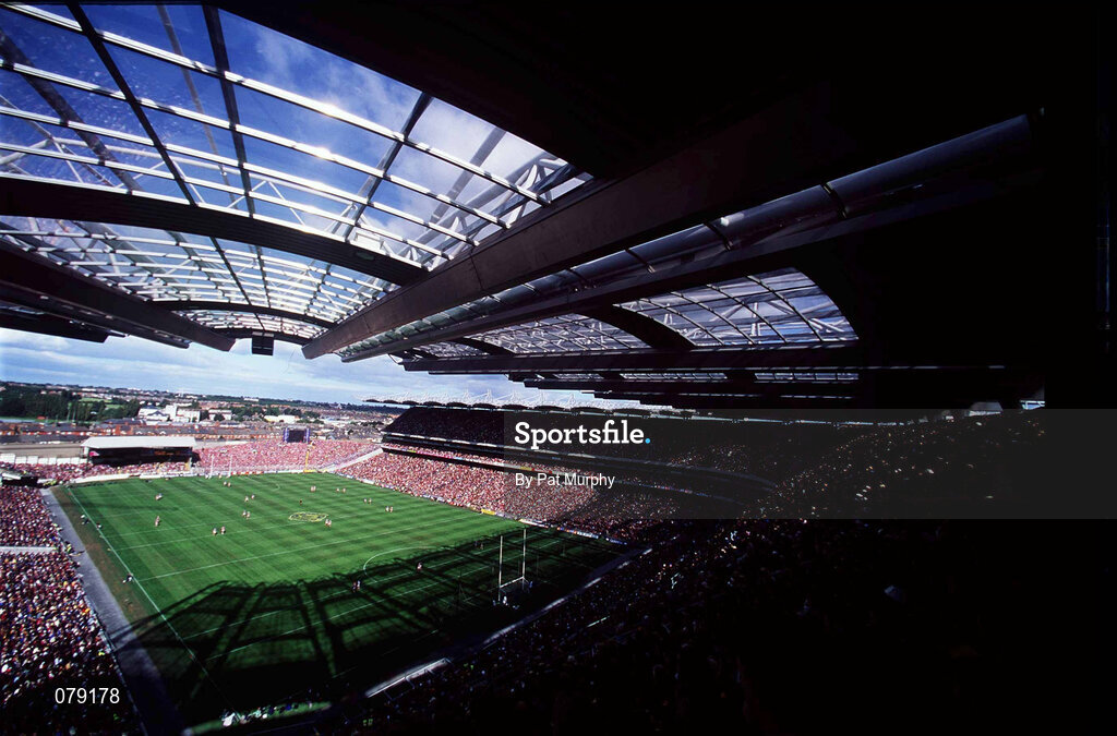 9 September 2001; A general view inside the stadium during the Guinness All-Ireland Senior Hurling Championship Final match between Tipperary and Galway at Croke Park in Dublin. Photo by Pat Murphy/Sportsfile